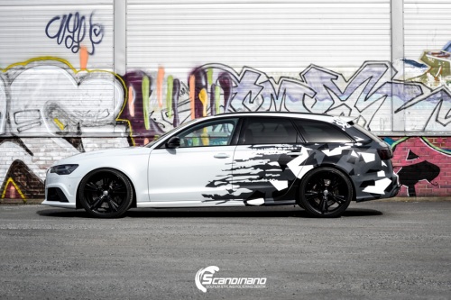 Audi-RS6-Foliert-med-camo-print-folie-1