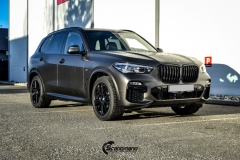 BMW X5 Helfoliert i Matt Diamond Black fra PFW-3