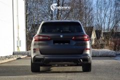 BMW X5 Helfoliert i Matt Diamond Black fra PFW-5
