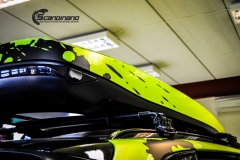 BMWX5 foliert i Atomic Lime fra PWF-15