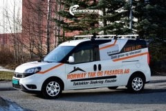 Fiat Doblo Maxi profilert for Norway tak og fasade-5