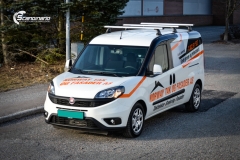 Fiat Doblo Maxi profilert for Norway tak og fasade-6