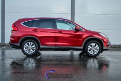 Honda CRV foliert med red chrome