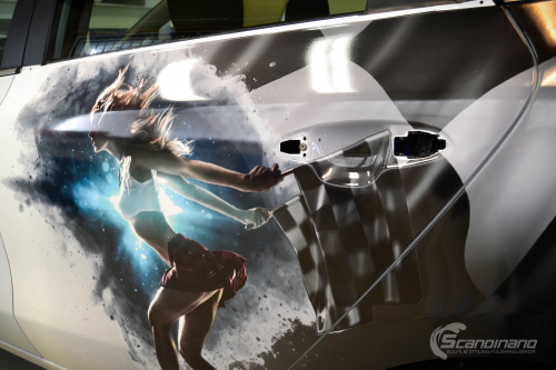 Kia Ceed delfoliering. -Design -Print -Folering