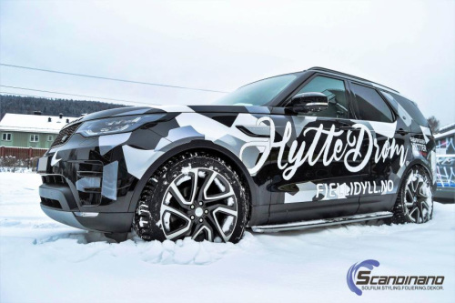 Land Rover Discovery delfoliert med utskåret folie.-0212