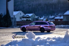 mercedes-benz-wrapped-Rose-Gold-Chrome-Scandinano-9