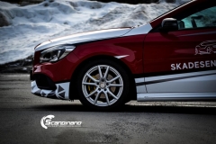 Mercedes CLA design foliert Scandinano_-11