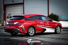 Mercedes CLA design foliert Scandinano_-5