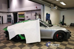 Porsche 911 Helfoliert med print folie.--6