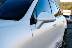 Porshe Caene foliert med whait