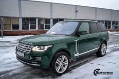 Range Rover helfoliert i Gloss Sapphire Metallic fra 3M-4
