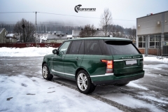 Range Rover helfoliert i Gloss Sapphire Metallic fra 3M-9